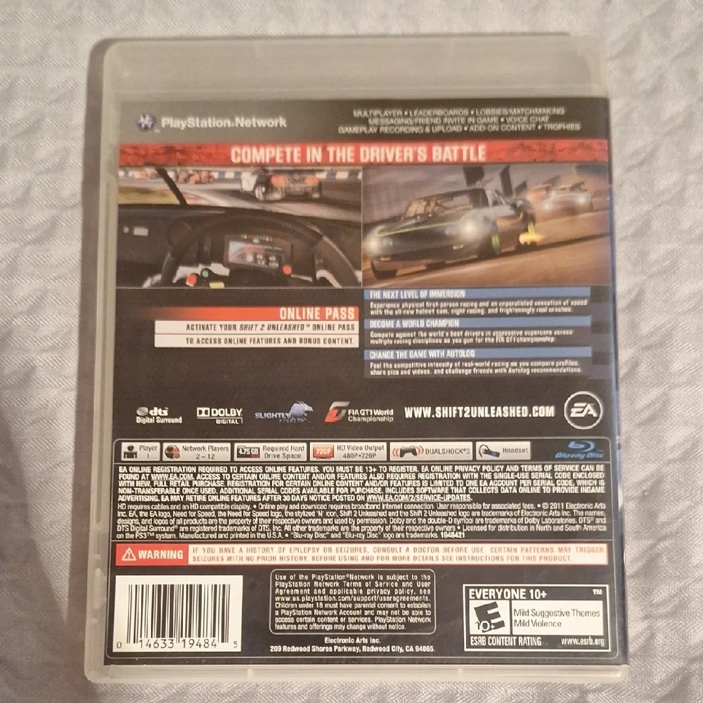 Need For Speed Shift 2 Unleashed for PS3